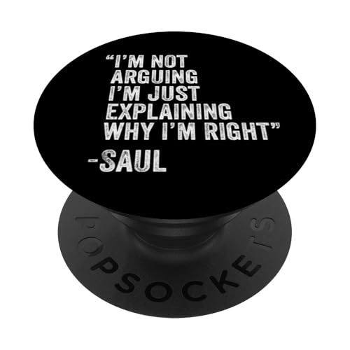 Saul Zitat Lustiger Geburtstag Custom Name Idee Ingenieur PopSockets Klebender PopGrip von Personalized Name Fathers Day outfit For Men