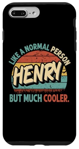 Hülle für iPhone 7 Plus/8 Plus HENRY Wie ein normaler Mensch, aber viel cooler, altmodisch von Personalized Vintage Apparel.