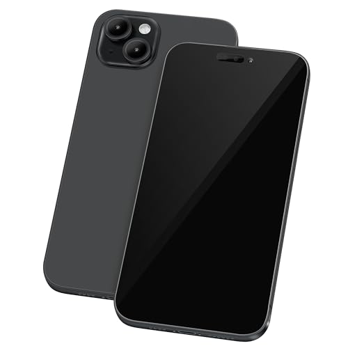 Gefälschte Telefon Modell [Ohne Logo] Dummy-Display Nicht funktionierende Replik Telefon Spielzeug für 15 Plus/Pro/Pro max (Für 15 Schwarz Schwarzer Bildschirm) von Perusha