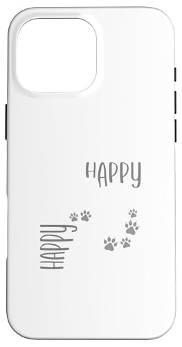 Hülle für iPhone 16 Pro Max Hundeliebhaber Humor Happy Dog Happy Home Dog von Pet Animal Lover Gifts Apparel by Kanig Designs