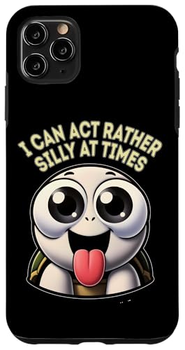 Hülle für iPhone 11 Pro Max Silly Pet Face Lustiges Cartoon-Zitat Humor für Schildkrötenliebhaber von Pet Quotes - Funny Animal Lover and Pet Owner