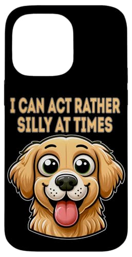 Hülle für iPhone 14 Pro Max Silly Pet Cartoon Zitat Humor für Retriever Liebhaber von Pet Quotes - Funny Animal Lover and Pet Owner