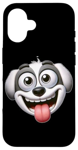 Hülle für iPhone 16 Silly Pet Face Lustiges Cartoon-Zitat Humor für Hundeliebhaber von Pet Quotes - Funny Animal Lover and Pet Owner