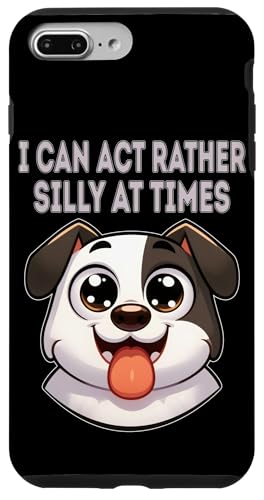 Hülle für iPhone 7 Plus/8 Plus Silly Pet Face Lustiges Cartoon-Zitat Humor für Hundeliebhaber von Pet Quotes - Funny Animal Lover and Pet Owner