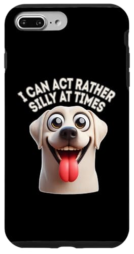 Hülle für iPhone 7 Plus/8 Plus Silly Pet Face Lustiges Cartoon-Zitat Humor für Labrador-Liebhaber von Pet Quotes - Funny Animal Lover and Pet Owner