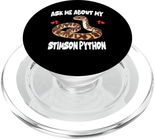 Fragen Sie mich nach meiner Stimson Python Snake PopSockets PopGrip für MagSafe von Pet Snakes