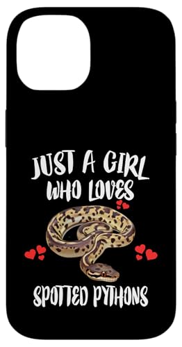 Hülle für iPhone 14 Nur ein Mädchen, das Spotted Pythons Snake liebt von Pet Snakes