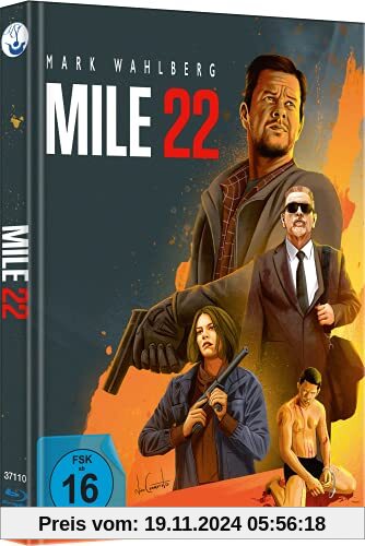 Mile 22 - Mediabook - Cover A - Limited Edition auf 444 Stück (+ DVD) [Blu-ray] von Peter Berg