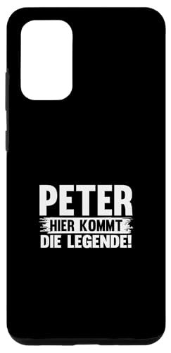 Hülle für Galaxy S20+ Vorname Peter von Peter Geschenk