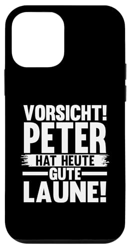 Hülle für iPhone 12 mini Vorname Peter von Peter Geschenk