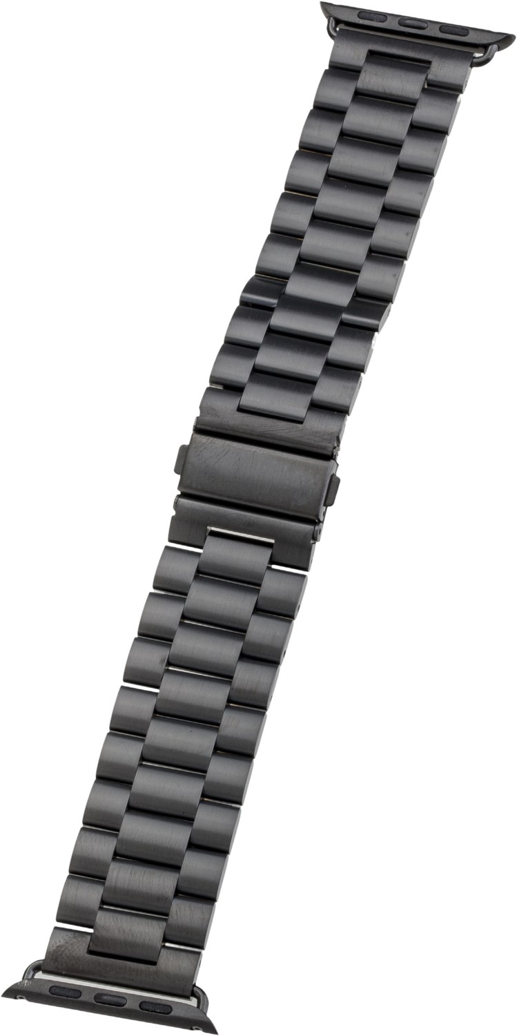 Watch Band Edelstahl für Apple Watch (44mm/42mm) schwarz von Peter Jäckel