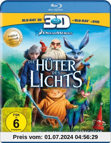 Die Hüter des Lichts (+ Blu-ray + DVD) [Blu-ray 3D] von Peter Ramsey