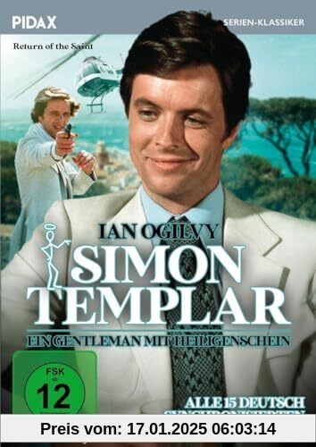 Simon Templar - Ein Gentleman mit Heiligenschein (Return of the Saint) / Alle 15 deutsch synchronisierten Folgen der Kultserien Neuauflage (Pidax Serien-Klassiker) [4 DVDs] von Peter Sasdy