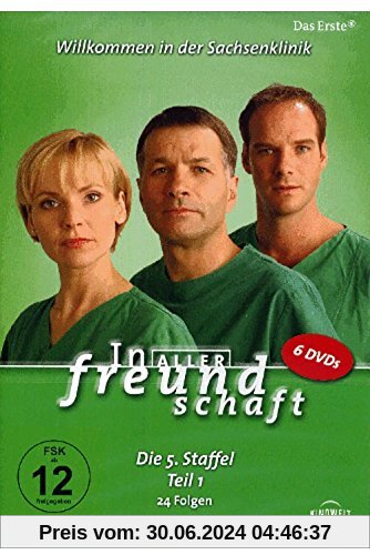 In aller Freundschaft - Die 05. Staffel, Teil 1, 24 Folgen [6 DVDs] von Peter Vogel