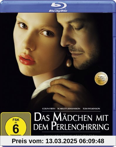 Das Mädchen mit dem Perlenohrring [Blu-ray] von Peter Webber