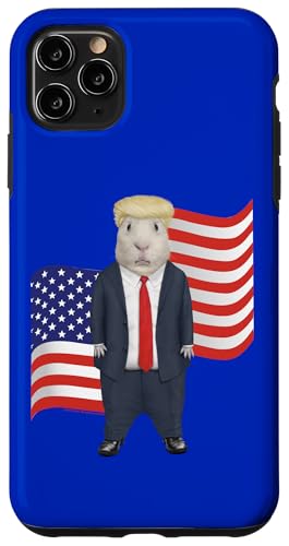 Hülle für iPhone 11 Pro Max Pets Rock USA Politische Figur Meerschweinchen von Pets Rock