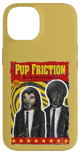 Hülle für iPhone 14 Pet Rock Kultfilmklassiker Pup Friction Dog Duo von Pets Rock