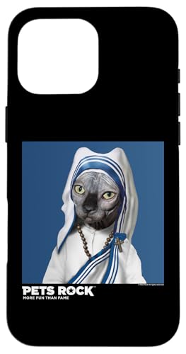 Hülle für iPhone 16 Pro Max Pets Rock Religiöse Heilige Katze von Pets Rock