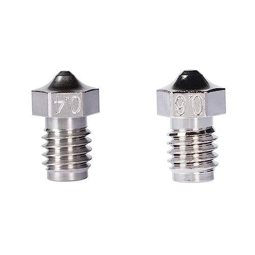 Phaetus PS M6 Plated Copper Nozzle 0,4 mm - 1,75 mm - 1 pcs & PS M6 Plated Copper Nozzle 0,6 mm - 1,75 mm - 1 pcs von Phaetus