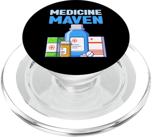 Apotheker Medizin Maven Lustige Apotheke PopSockets PopGrip für MagSafe von Pharmacist Pharmacy Designs