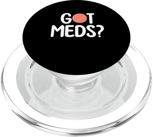 Apotheker hat Medikamente Lustige Apotheke PopSockets PopGrip für MagSafe von Pharmacist Pharmacy Designs