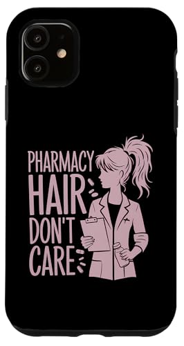 Hülle für iPhone 11 Pharmacy Tech Hair Apotheker von Pharmacy Technician Accessories