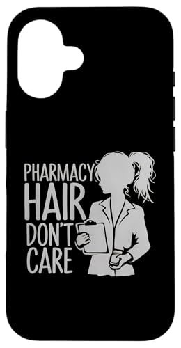 Hülle für iPhone 16 Pharmacy Tech Hair Apotheker von Pharmacy Technician Accessories