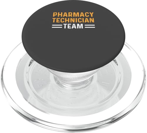 Apotheke Techniker Team Certified Pharma Tech PopSockets PopGrip für MagSafe von Pharmacy Technician Week CPhT Funny Design