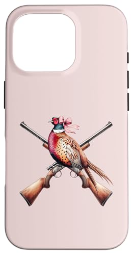 Kokette Schleife Fasan Jäger Fasan Jagd Rosa Mädchen Mama Hülle für iPhone 16 Pro Kokette Schleife Fasan Jäger Fasan Jagd Rosa Mädchen Mama Hülle für iPhone 16 Pro von Pheasant Hunter Coquette Aesthetic Women Clothing