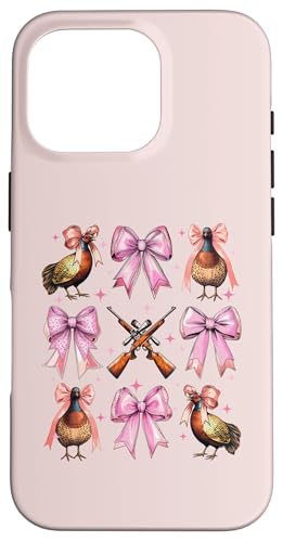 Kokette Schleife Fasan Jäger Fasan Jagd Rosa Mädchen Mama Hülle für iPhone 16 Pro Kokette Schleife Fasan Jäger Fasan Jagd Rosa Mädchen Mama Hülle für iPhone 16 Pro von Pheasant Hunter Coquette Aesthetic Women Clothing