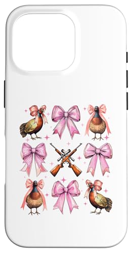 Kokette Schleife Fasan Jäger Fasan Jagd Rosa Mädchen Mama Hülle für iPhone 16 Pro Kokette Schleife Fasan Jäger Fasan Jagd Rosa Mädchen Mama Hülle für iPhone 16 Pro von Pheasant Hunter Coquette Aesthetic Women Clothing