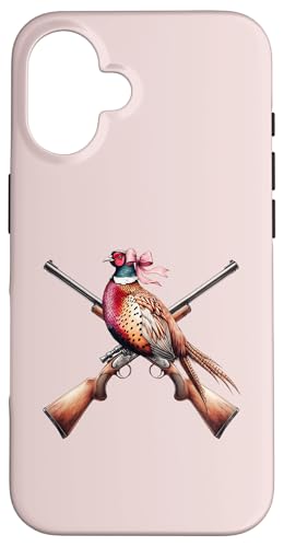Kokette Schleife Fasan Jäger Fasan Jagd Rosa Mädchen Mama Hülle für iPhone 16 Kokette Schleife Fasan Jäger Fasan Jagd Rosa Mädchen Mama Hülle für iPhone 16 von Pheasant Hunter Coquette Aesthetic Women Clothing