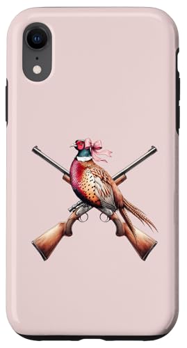 Kokette Schleife Fasan Jäger Fasan Jagd Rosa Mädchen Mama Hülle für iPhone XR Kokette Schleife Fasan Jäger Fasan Jagd Rosa Mädchen Mama Hülle für iPhone XR von Pheasant Hunter Coquette Aesthetic Women Clothing