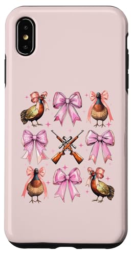 Kokette Schleife Fasan Jäger Fasan Jagd Rosa Mädchen Mama Hülle für iPhone XS Max Kokette Schleife Fasan Jäger Fasan Jagd Rosa Mädchen Mama Hülle für iPhone XS Max von Pheasant Hunter Coquette Aesthetic Women Clothing