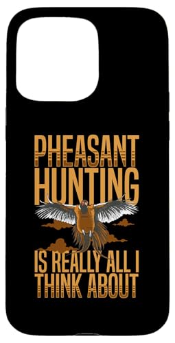 Hülle für iPhone 15 Pro Max Fasanenjagd fliegende Tiere Vogeljagd von Pheasant Hunting