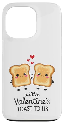 Hülle für iPhone 13 Pro Valentins-Toast To Us Lustiges Wortspiel von Pheezneek