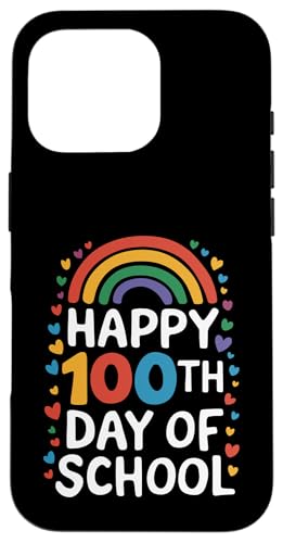 Hülle für iPhone 16 Pro Alles Gute zum 100. Schultag von Pheezneek