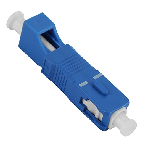 Glasfaserstecker Connector-Adapter Konvertierungsadapter SC Stecker auf LC Buchse Adapter Hybrid Adapter Verlängerungskabel für Stromzähler von Phefop