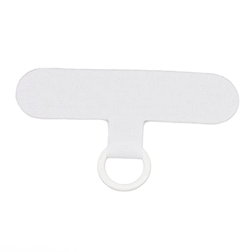 Phefop Strapazierfähiger Nylon-Handy-Lanyard-Patch mit Schlaufe, Universelles Design, Ideal Zur Verhinderung von Telefonverlust, Ideal für Outdoor-Aktivitäten (WHITE) von Phefop