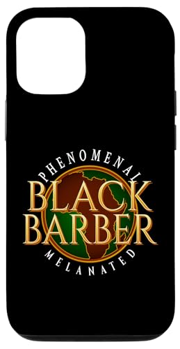 Hülle für iPhone 15 Pro Black Barber Phänomenal Melaniert von Phenomenal Black Professionals