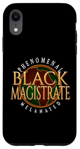 Hülle für iPhone XR Schwarzer Magistrat Phänomenal Melaniert von Phenomenal Black Professionals