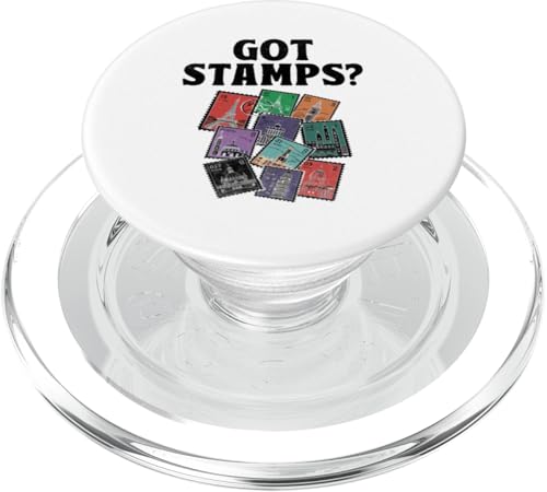 Got Stamps Philatelie Briefmarkensammlung Philatelist PopSockets PopGrip für MagSafe von Philately Stamp Collecting Philatelist Gifts