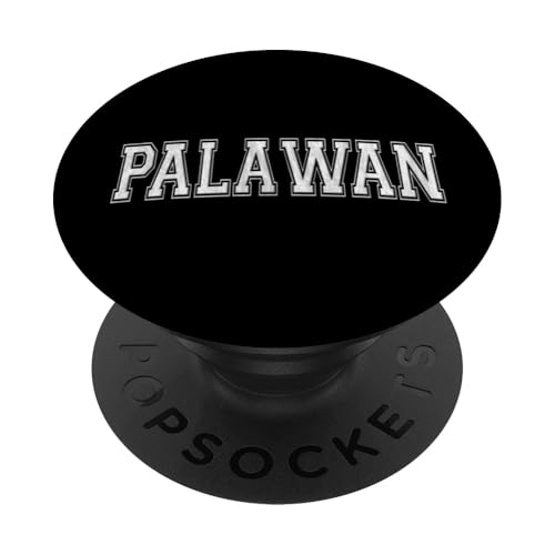 Palawan Philippinen | Palawan Varsity Filipino PopSockets mit austauschbarem PopGrip von Philippines Varsity Designs