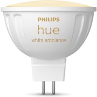 Philips Hue White Amb. MR16 LED Lampe Einzelpack 400lm - Weiß von Philips Hue