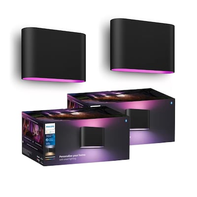 Philips Hue White & Color Ambiance Dymera smarte Wandleuchte • 2er Pack von Philips Hue