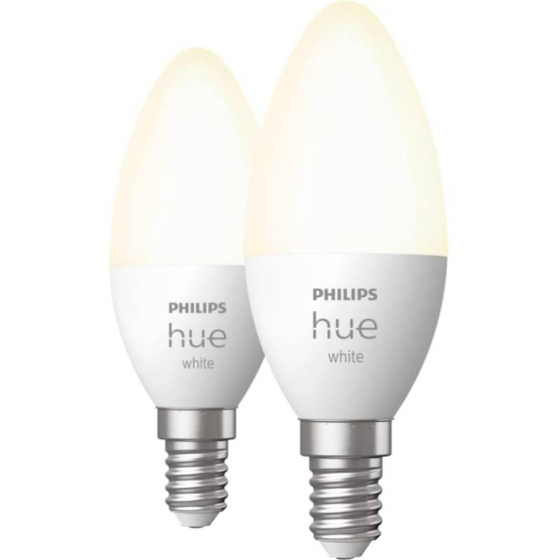 White E14, LED-Lampe von Philips Hue