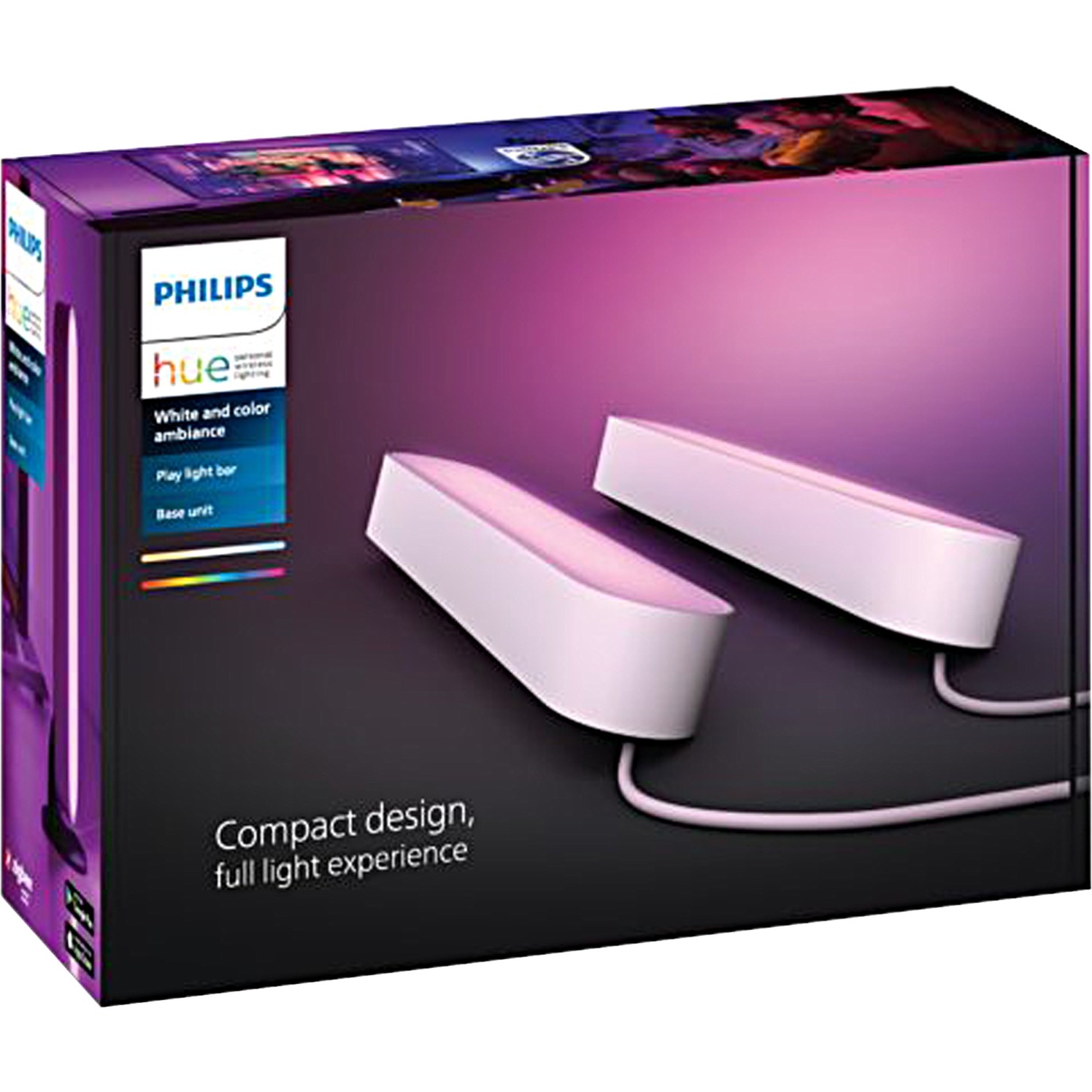 White & Color Ambiance Play Lightbar, LED-Leuchte von Philips Hue