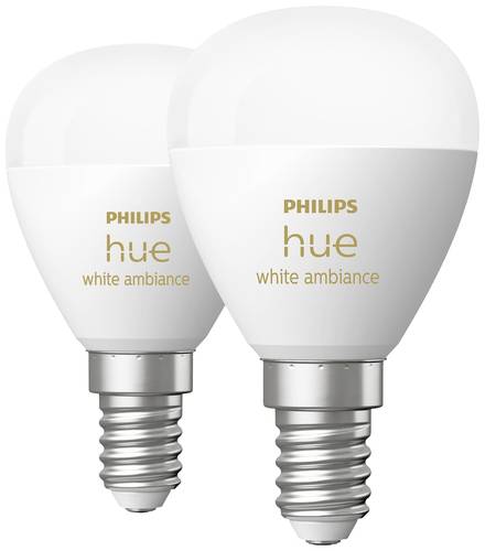 Philips Lighting Hue LED-Leuchtmittel 8719514491168 EEK: F (A - G) Hue White Ambiance Luster E14 5.1 von Philips Lighting