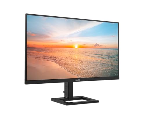 Philips 27E1N1900AE - 27 Zoll Ultra HD Monitor, höhenverstellbar, Laustprecher, HDR10 (3840x2160, 60 Hz, 2X HDMI 2.0, USB-C (65W PD), USB Hub) schwarz von PHILIPS