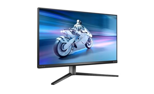 PHILIPS Evnia 32M2N6800M - 32 Zoll UHD Gaming Monitor, 144Hz, 0.5 ms, FreeSync Premium Pro, HDR1000, Ambiglow (3840x2160, 2X HDMI 2.1, DisplayPort, USB Hub) dunkel grau von PHILIPS